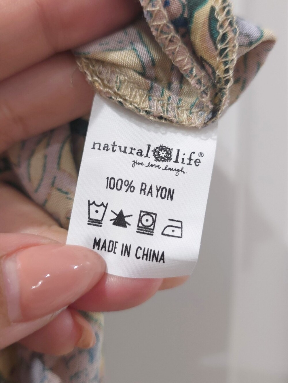 NATURAL LIFE Boho Floral Maxi Skirt, Vintage Cottagecore Romantic Boho, Nwt M - Picture 7 of 11